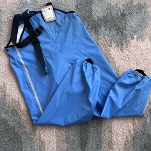 Light Blue Children’s Rain Bib Overalls - Reima NWT
